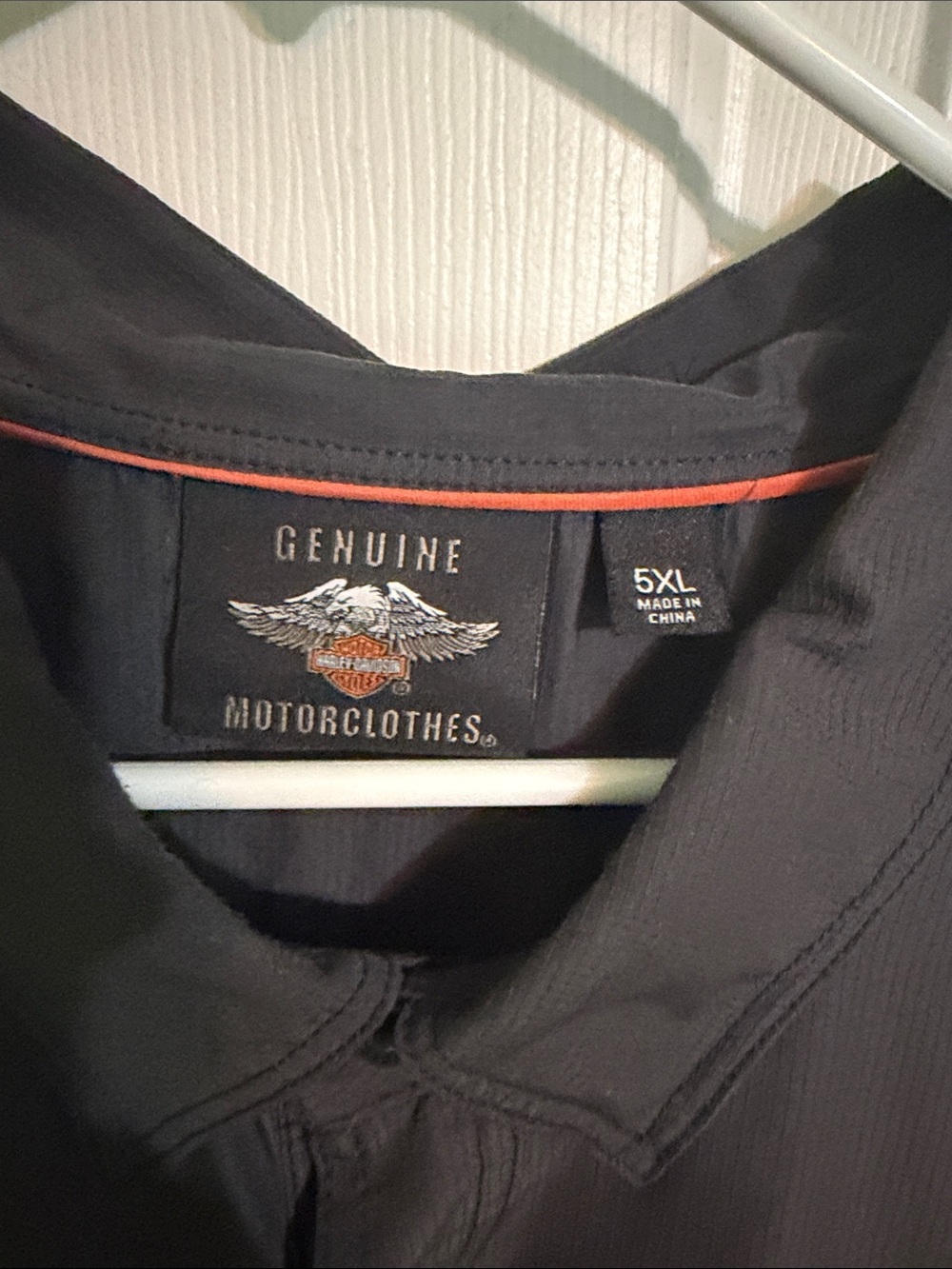 Harley-Davidson Gray and Black Short Sleeve Work Shirt - Picture 4 of 4